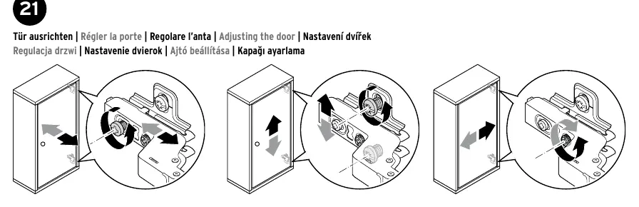 Türjustierung