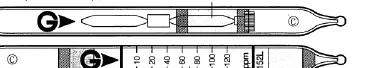 Schematische Darstellung des Detektorröhrchens
