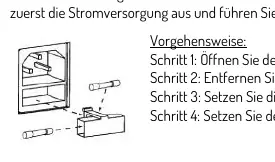 Sicherungsaustausch