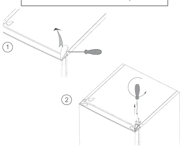 Türanschlag wechseln (Schritt 1-2)