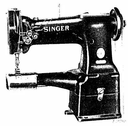 Gesamtansicht der Singer 154W100