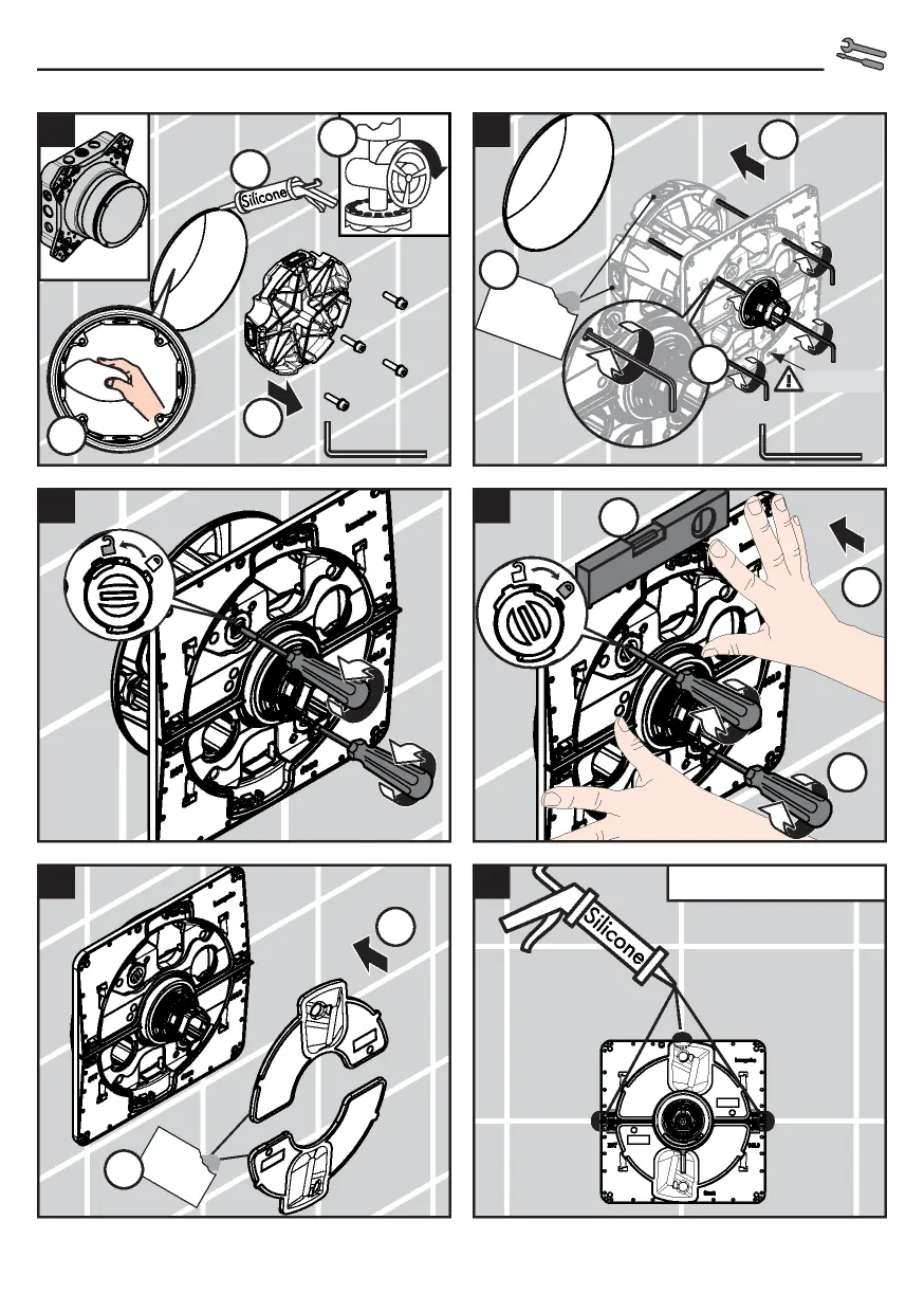 Montageschritte 1-6