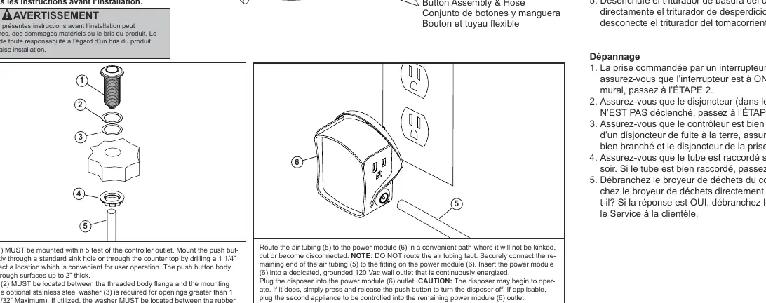 Installationsdiagramm für den Luftschalter