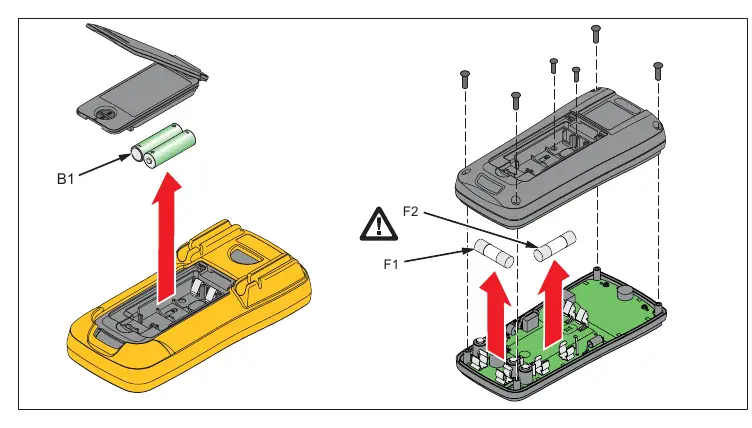 Batterie- und Sicherungswechsel