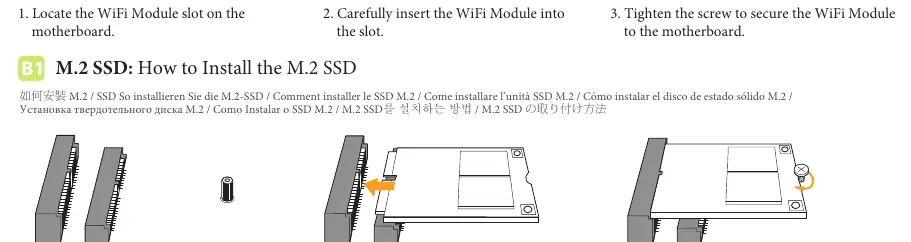 Installation des WLAN-Moduls