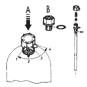 Einstellung des Druckreglers