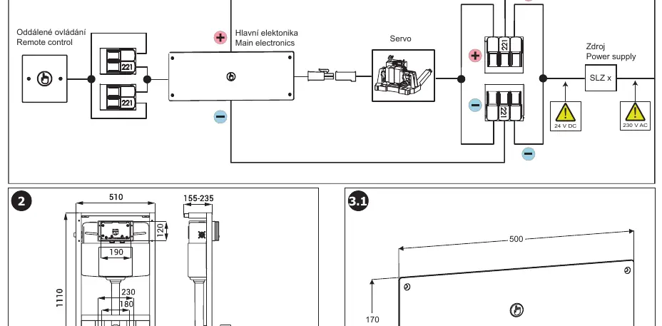 Elektrischer Anschlussplan