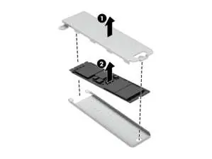 Entfernen der SSD
