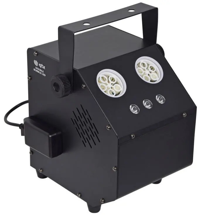 qtx Double Bubble LED Seifenblasenmaschine