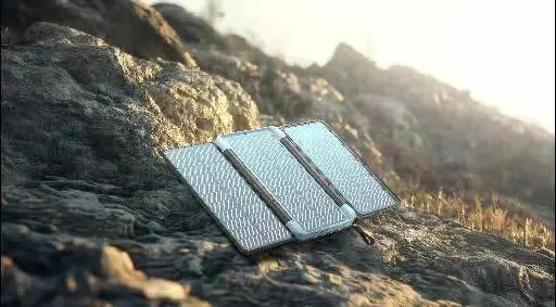 Solarpanels im Einsatz