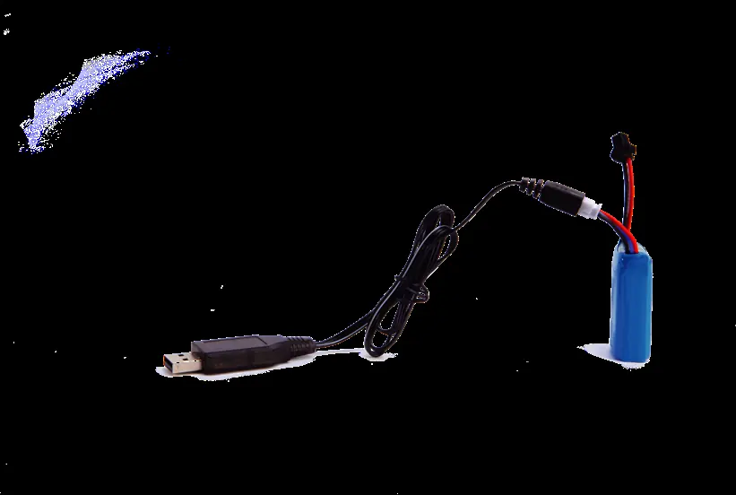 Ladekabel und Akku