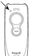 LED-Anzeige am Scanner