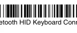 Bluetooth HID Keyboard Connect Barcode