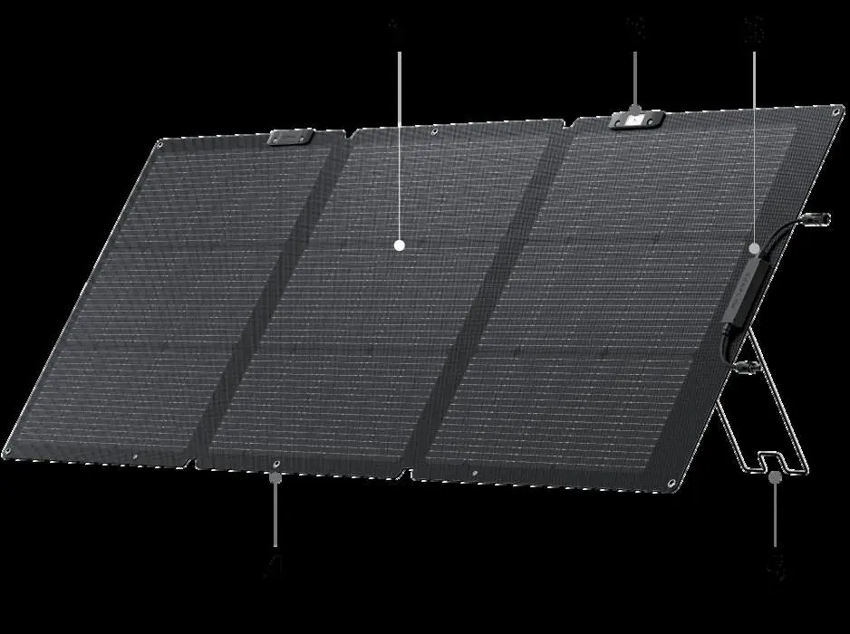 Komponenten des Solarmoduls