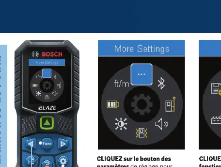 Menü für Geräteeinstellungen