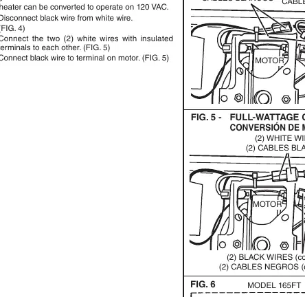 Schaltplan Modell 165FT (Fig. 3)