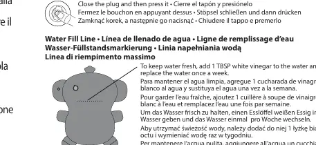 Anleitung zum Befüllen der Matte mit Wasser