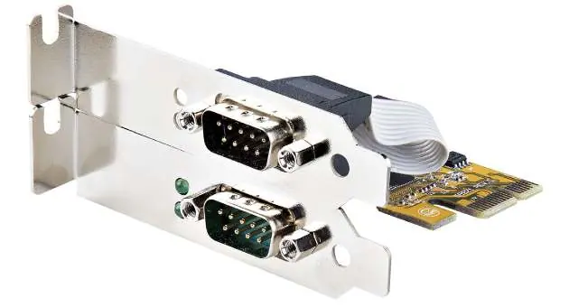 StarTech 2-Port PCIe RS232 Karte
