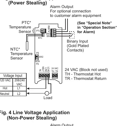 Fig. 3: Schaltplan für Power Stealing Anwendung.