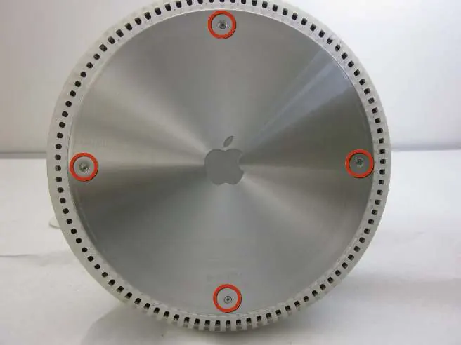 Vorbereitung des iMac G4