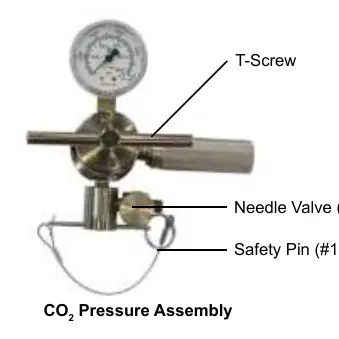 Outlet Valve Stem Assembly