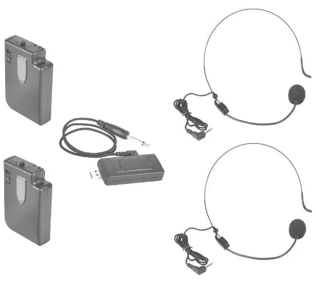 Lieferumfang des U-Mic Systems