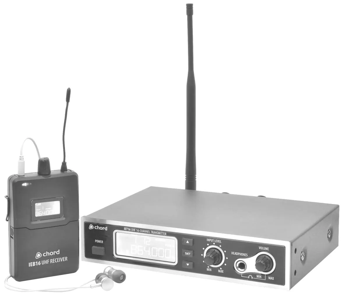 Chord IEM16 Systemübersicht