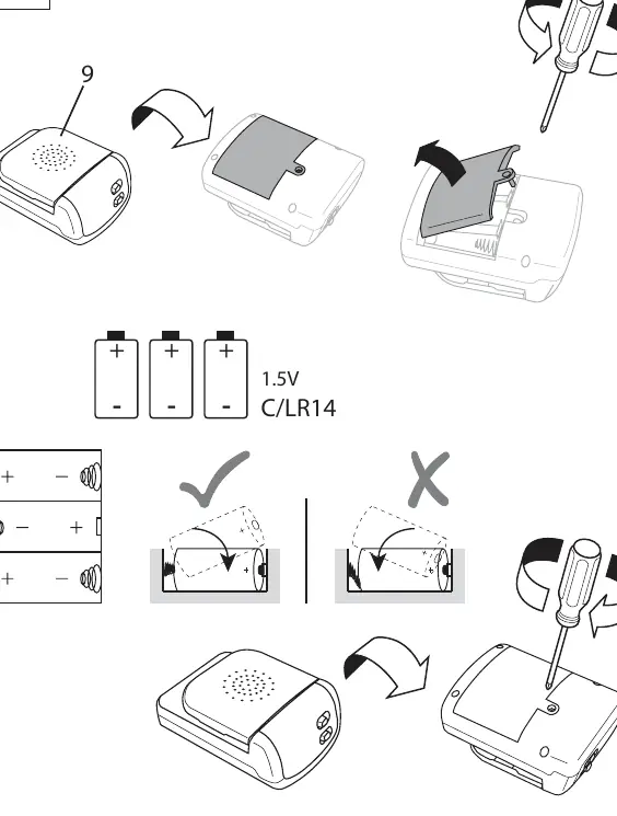 Batterieinstallation