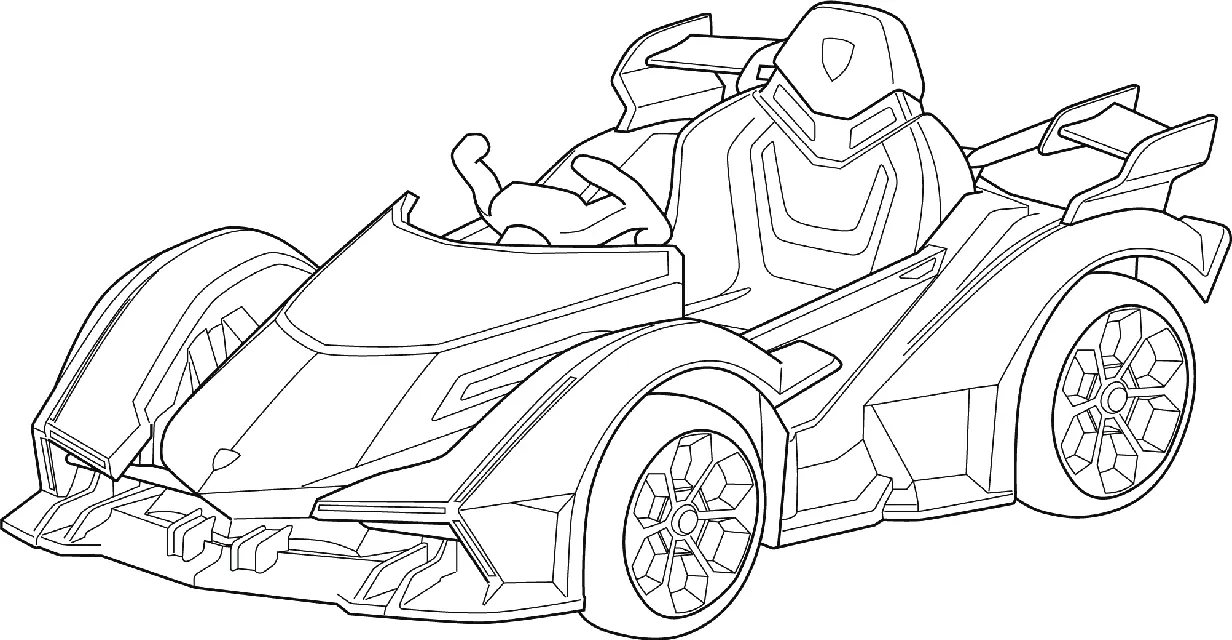 Kidzone Lamborghini V12 Vision Gran Turismo