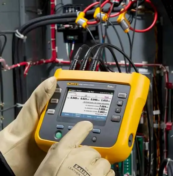 Fluke Power Quality Analyzer im Einsatz
