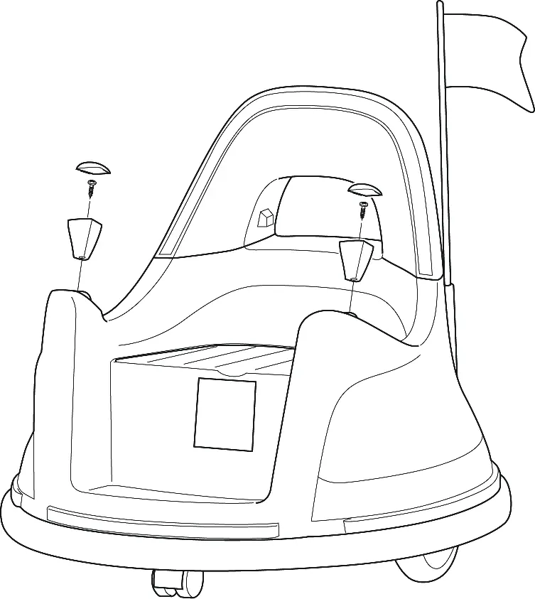 Befestigung der Joysticks