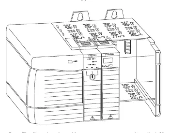 Installation des Moduls in das Chassis