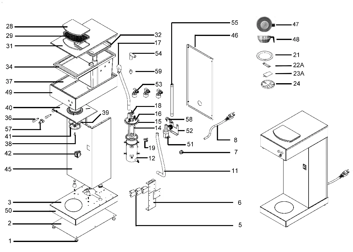 Ersatzteildiagramm 177CMA1B