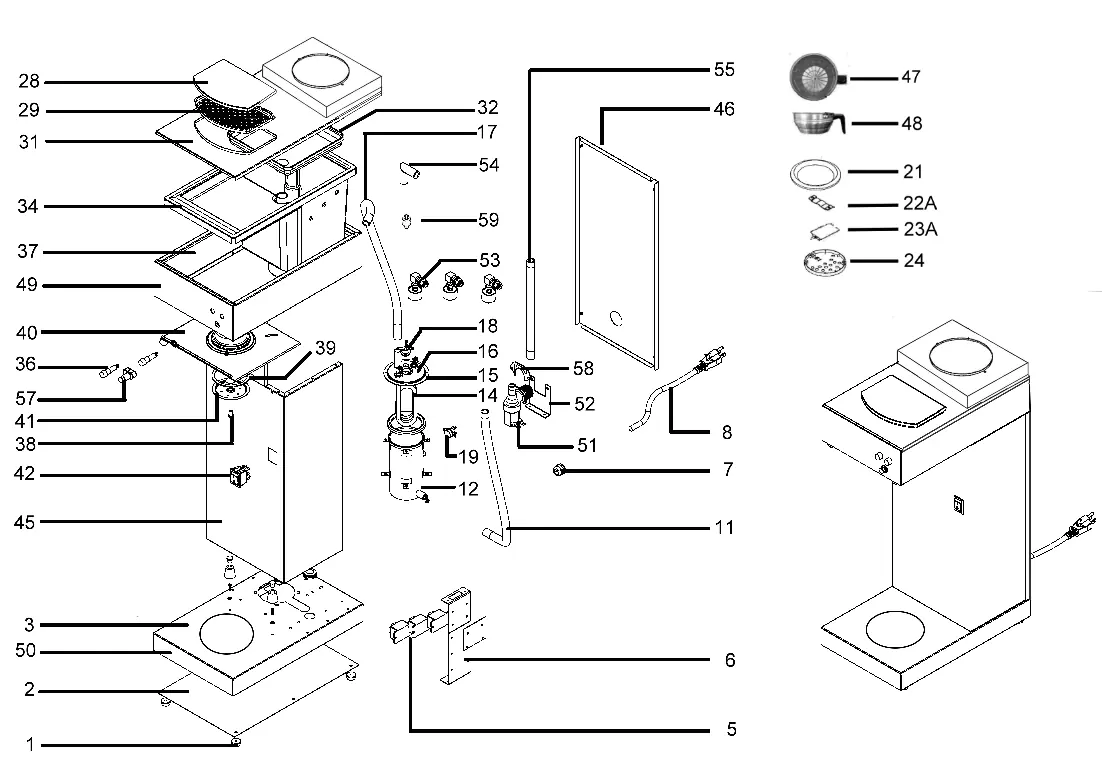 Ersatzteildiagramm 177CMA2B