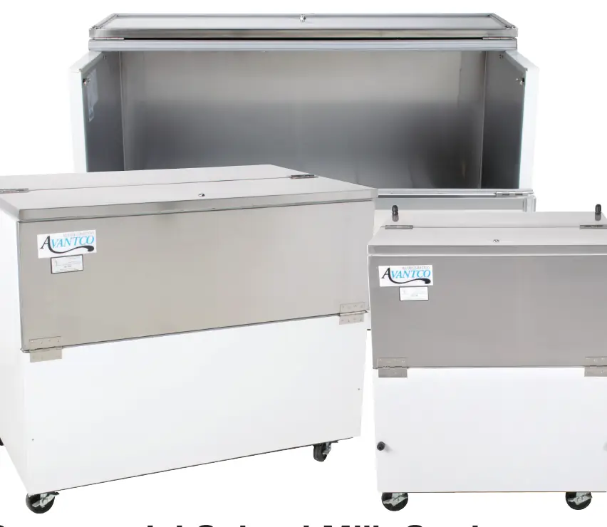 Avantco Commercial School Milk Cooler Modelle