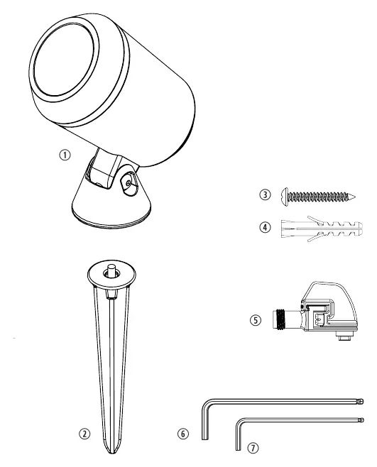 Lieferumfang des Lightpro Castor 4